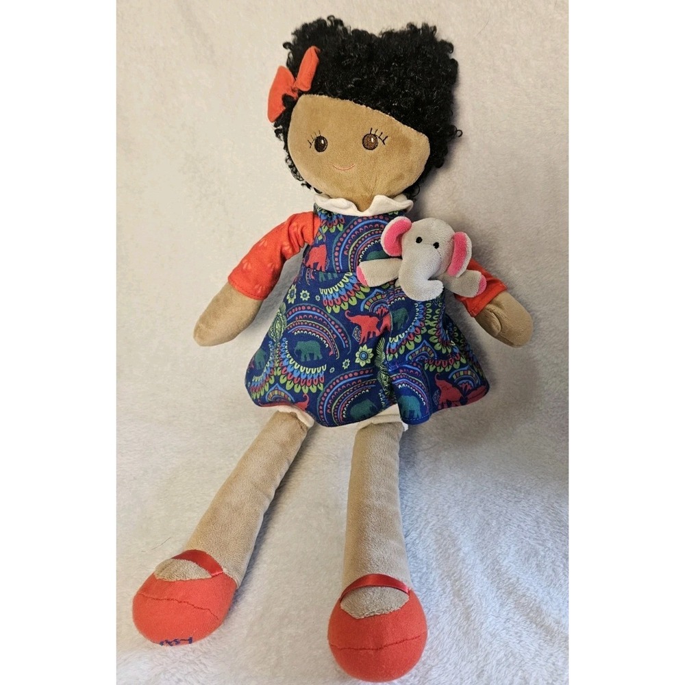 Emily Scentsy With Eliza Elephant Blueberry Cheesecake Scent 2018 Retired Plush